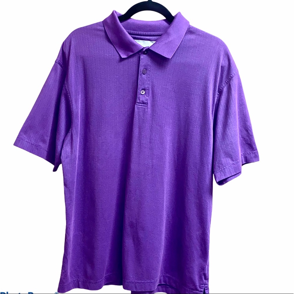 Cutter & Buck Dry Tec Lux Polo Shirt Sz L